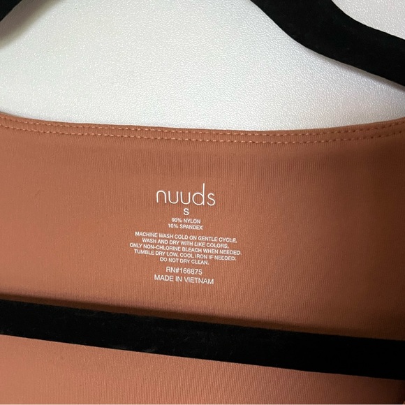 Nuuds Clay Square Neck Body Suit - Picture 3 of 4